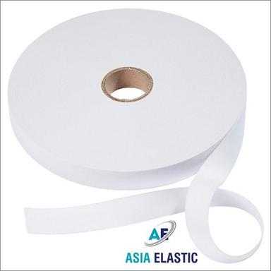 White C16 Knitted Elastic Tape