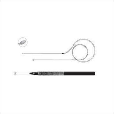 Stainless Steel And Silicon Lacrimal Intubation Set Olive Tip Ophthalmic Cannula Usage: Hospital