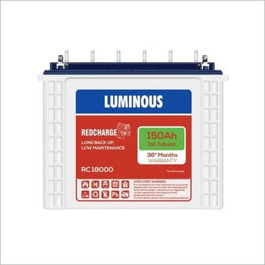 Rc 18000 Luminous  Batteries Weight: 54  Kilograms (Kg)
