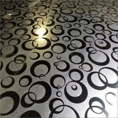 Silver Decorative Stainless Steel Etched Sheets