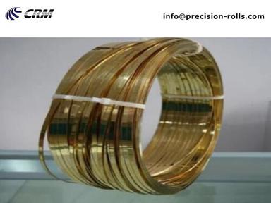 Cold Rolling Mill H65 Brass Flat Wire For Zipper
