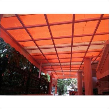 Orange Terrace Awning