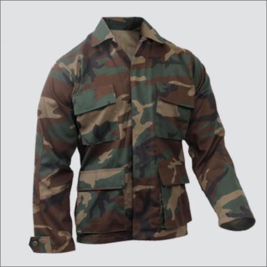 Brown Military Multi Pocket Shirt