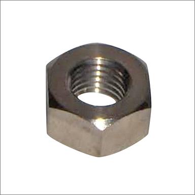 Silver Stainless Steel Hex Nut