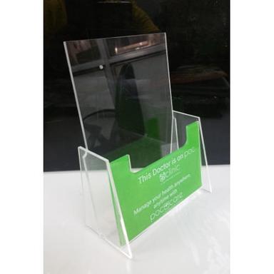 Transparent Acrylic Brochure Holder