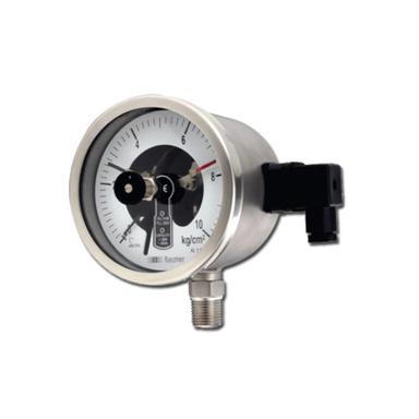 Silver Electric Contact Pressure Gauge