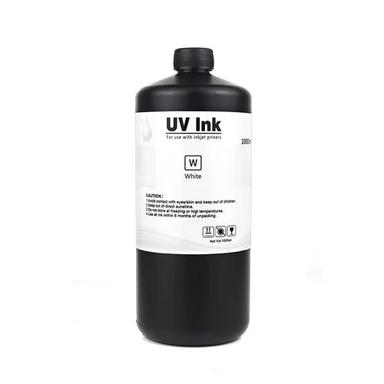 White Uv Ink For Use In: Hard Surface