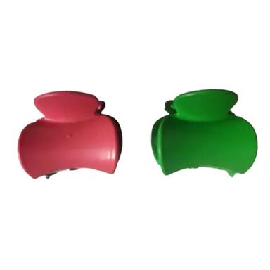 Red Plastic Hair Clutcher Claw Clips