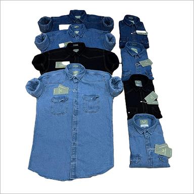 Multicolor Cargo Denim Watchler Shirts