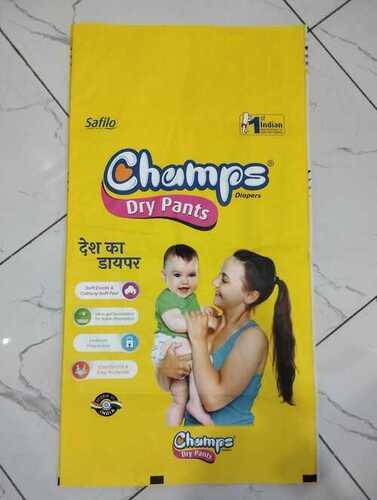 DIAPER PACKAGING BOPP LAMINATED PP WOVEN BAGS