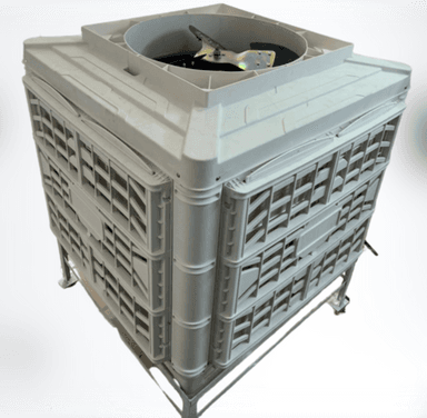 White / Gray Plstic Industrial Desert Air Cooler