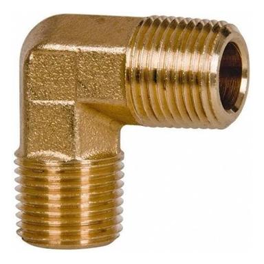 Golden Brass Male Elbow