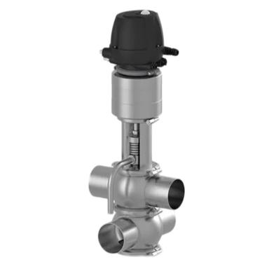 2 Inch 110 V Ac Stainless Steel Hygienic Seat Valve Application: Industrial