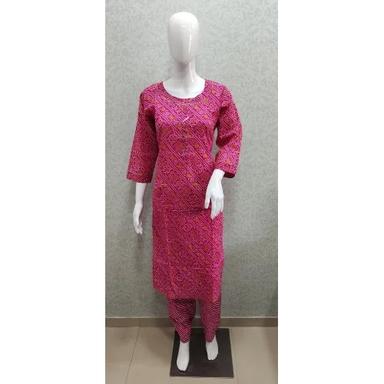 Satin Jaipur Kurti Pants