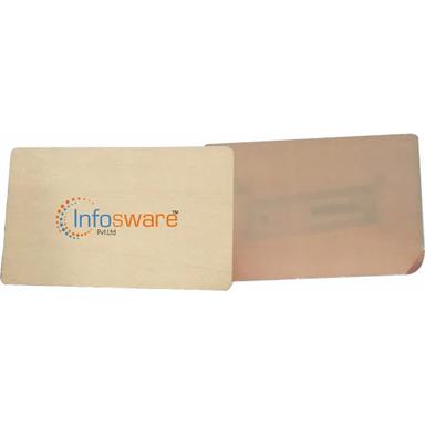 Wooden Nfc Business Card Use: Office/College