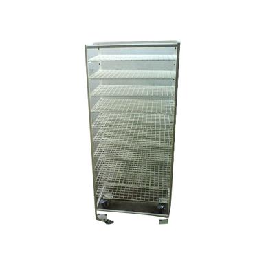 White Wire Mesh Shelving Racks