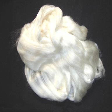 White Milkywhite Mulberry Silk Tops