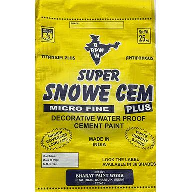 Micro Fine Cement Paint Storage: Dry Place