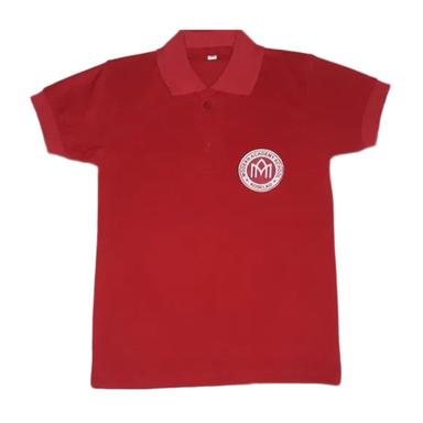 Cotton School Red Polo T-Shirts