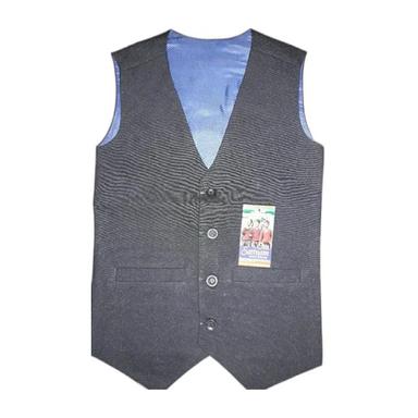 Washable Kids School Uniform Sleeveless Blazer