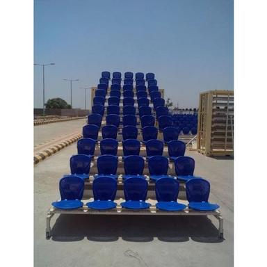 Blue Heavy Duty Stadium Chair