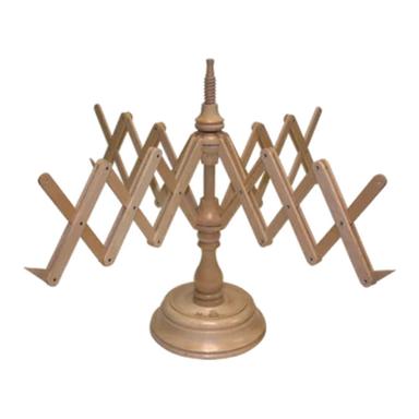 Brown Wooden Handicraft Small Yarn Swift