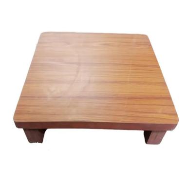 Brown Pooja Wooden Chowki