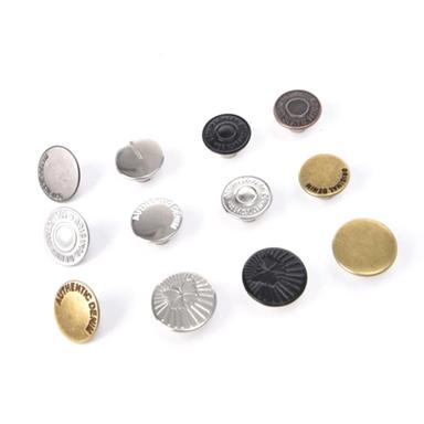 Multicolor Metal Jeans Buttons