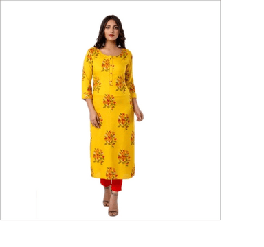 Printed Ladies Rayon Kurti