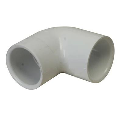 White Pvc Elbow Section Shape: Round