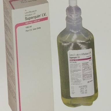Superquin Levoflaxacin 500Mg Infusion General Medicines