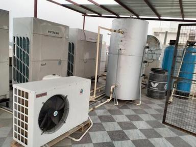 White Commercial Heat Pump Water Heater