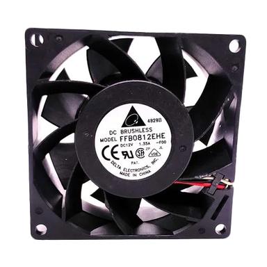 12V Dc Computer Square Cooling Fan Blade Material: Metal