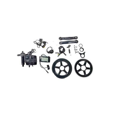 Black Mid Drive Bldc Motor Kit 36V