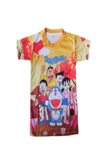 Short Sleeves Cartoon T-Shirt
