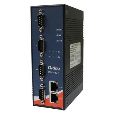 Industrial 4-Port Ethernet Device Server Dimension(L*W*H): 54.2(W)X106.1(D)X145.4(H) Mm Millimeter (Mm)
