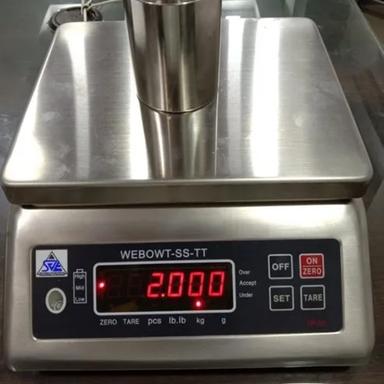 Table Top Waterproof Weighing Scales Capacity Range: 1.5-30  Kilograms (Kg)
