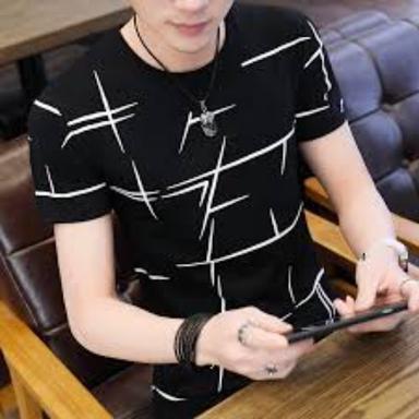 Printed Snow Fall T-Shirt