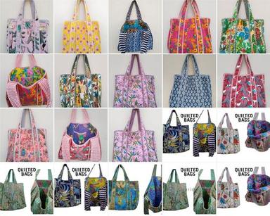 Show As Images Cotton Printed Shoulder Bag