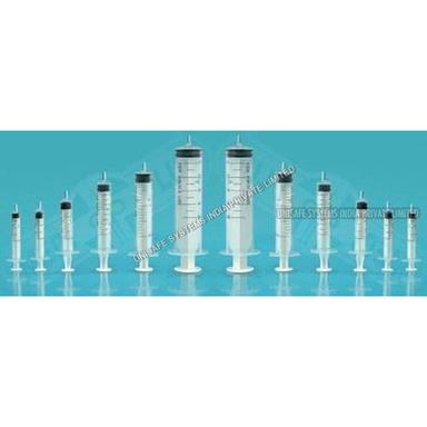 White Disposable Syringes Without Needle