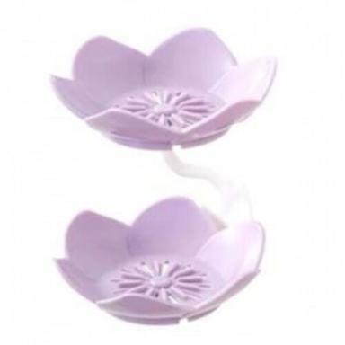 Purple Soap Holder Flower