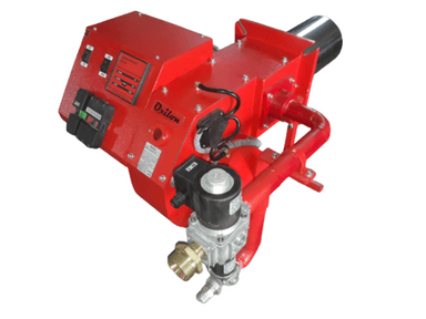 Red Thermic Fluid Heater Boiler Gas Burner