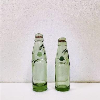 Transparent Glass Goli Soda Bottles