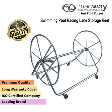 Stainless Steel Color Swimming Pool Racing Lane Storage Reel