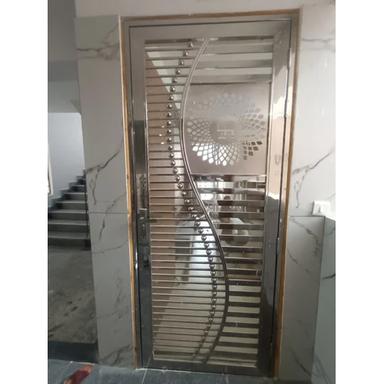 Stainless Steel Security Door Application: Home