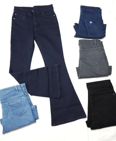 Different Available Ladies Bell Bottom Jeans