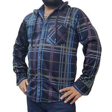 Checked Gents Woolen Shirt