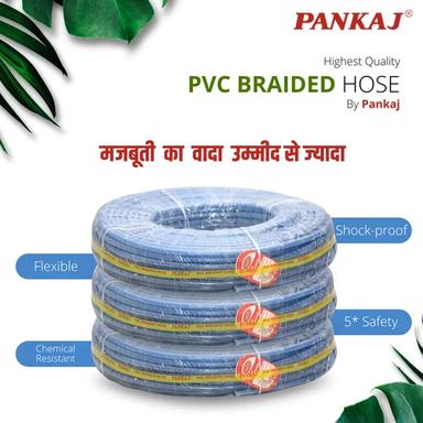 Blue Pvc Braided Hose Pipe