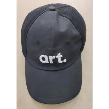 Black Promotional Sports Cap Age Group: Adult