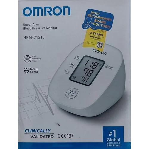 Plastic Omron Digital Blood Pressure Machine at Best Price in Ahmedabad